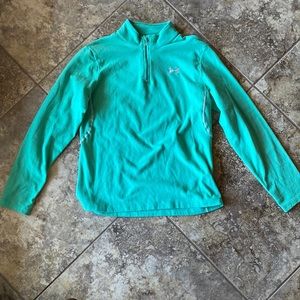 Under armour medium fleece half zip pullover